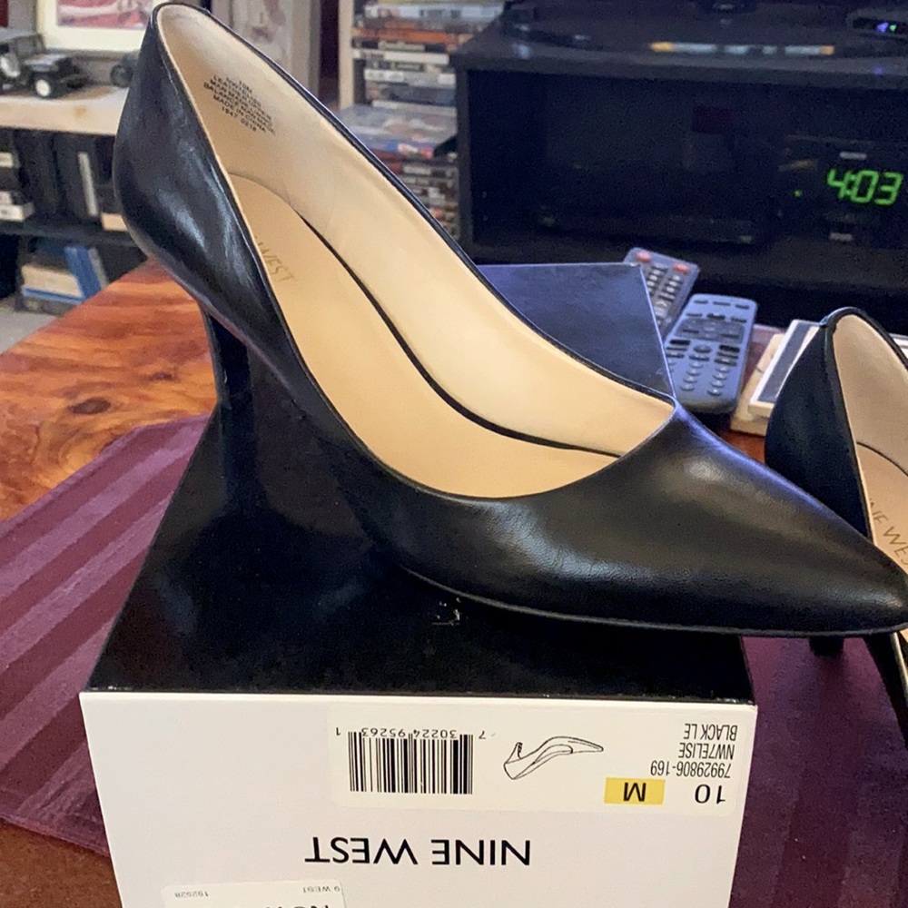 Nine West Black Heels